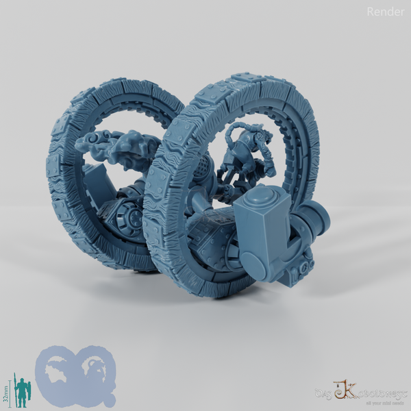 Rattenvolk-Kriegsmaschine mit Mörsern