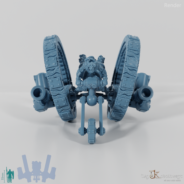 Rattenvolk-Kriegsmaschine mit Mörsern