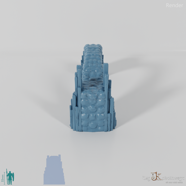 Brücke - Schmale Steinbrücke mit Basalt