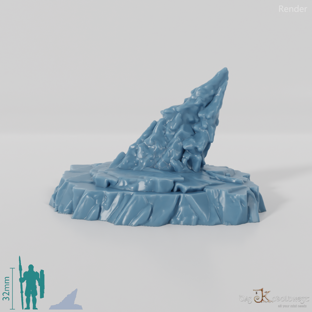 Frostige Stalagmiten