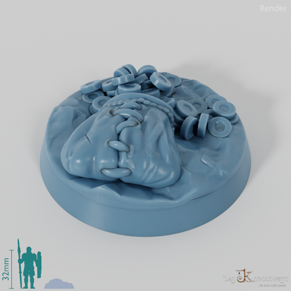 Marker mit Geldbeutel