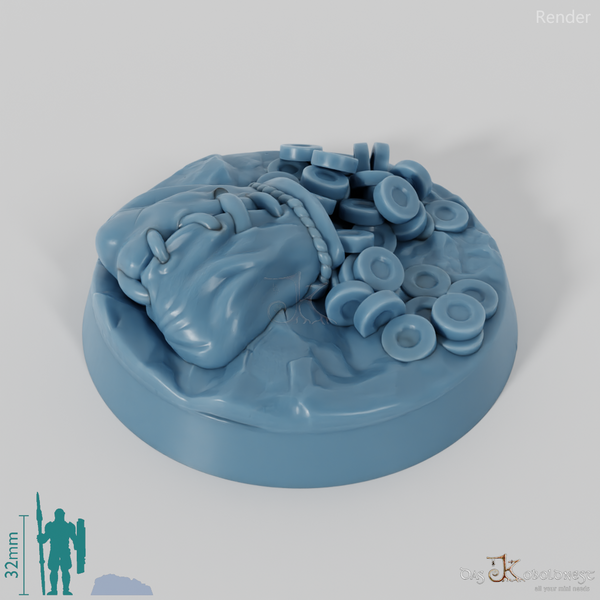 Marker mit Geldbeutel