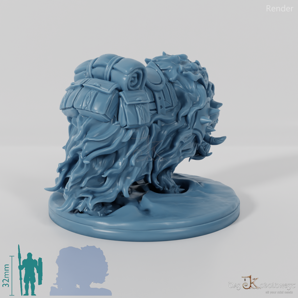 Horgarth, Gesattelter Moschusochse