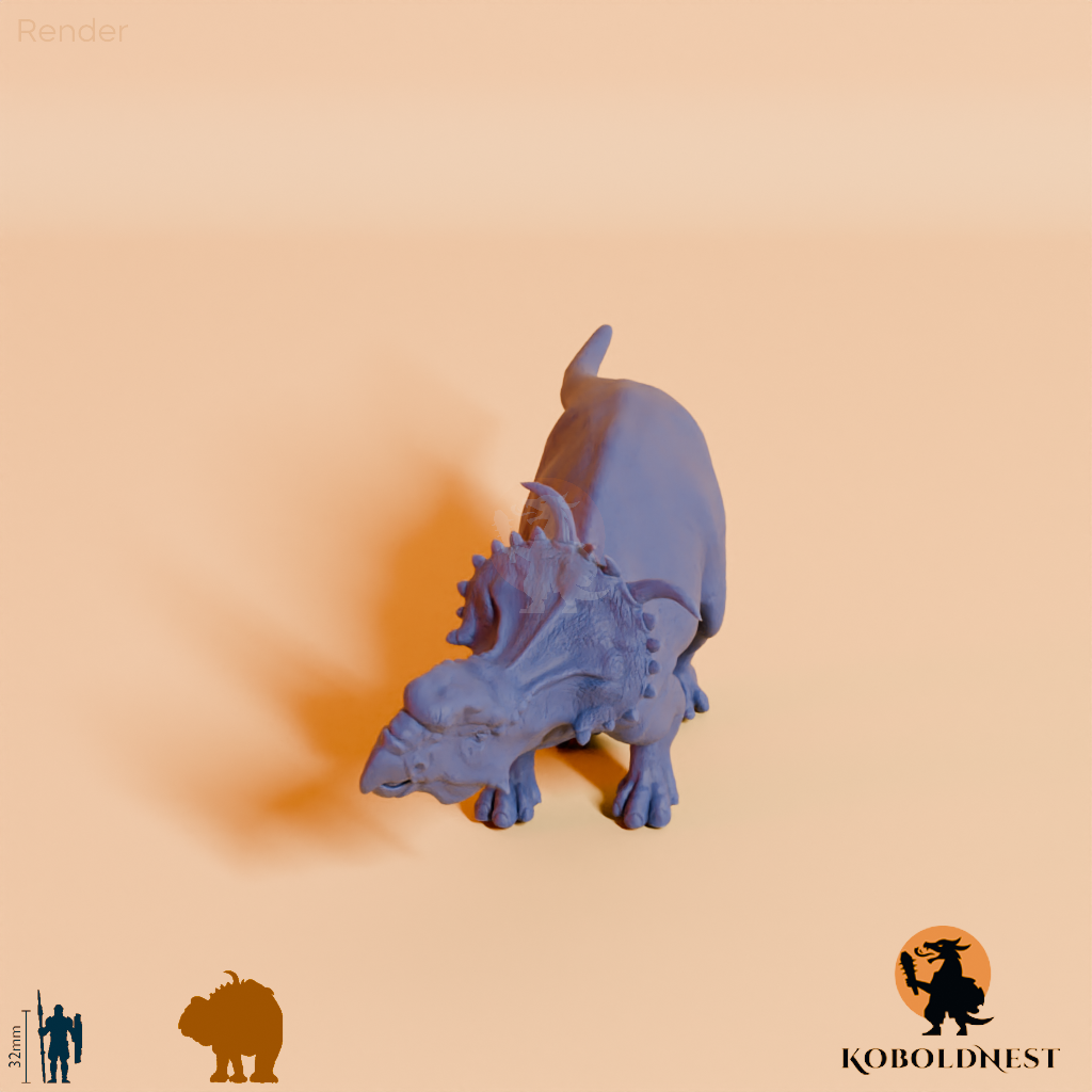 Pachyrhinosaurus canadensis 06 - JJP
