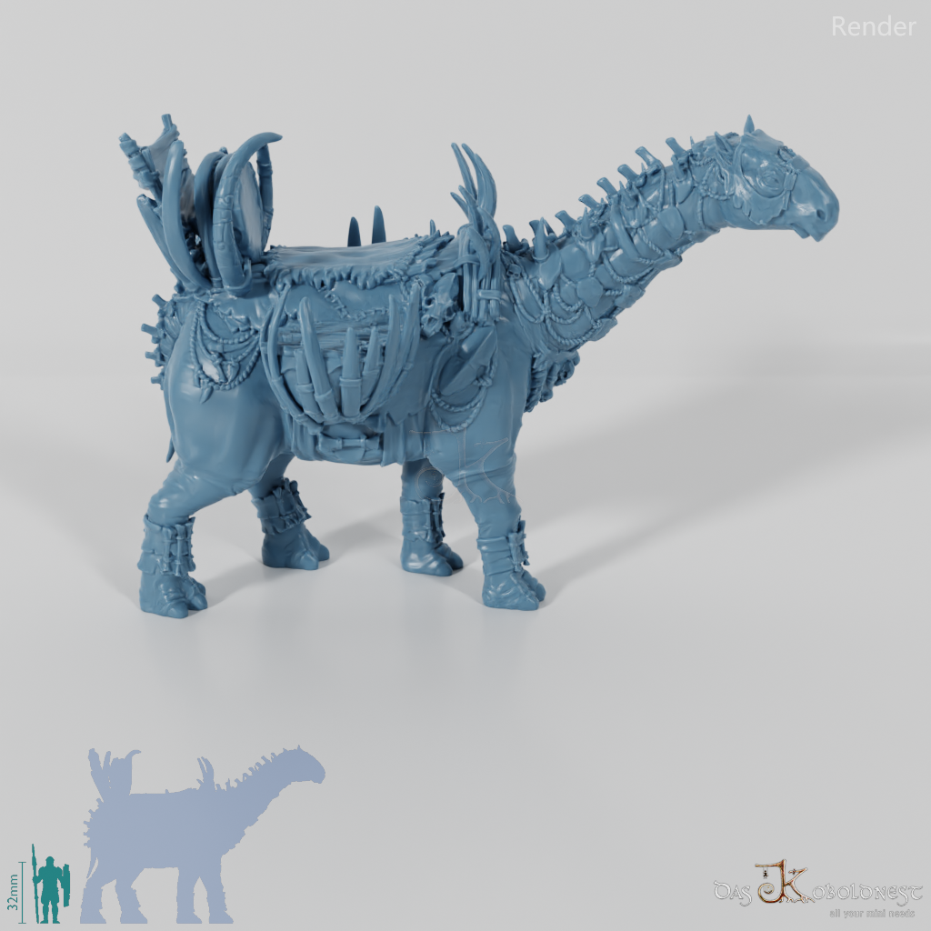 Gerüstetes Paraceratherium