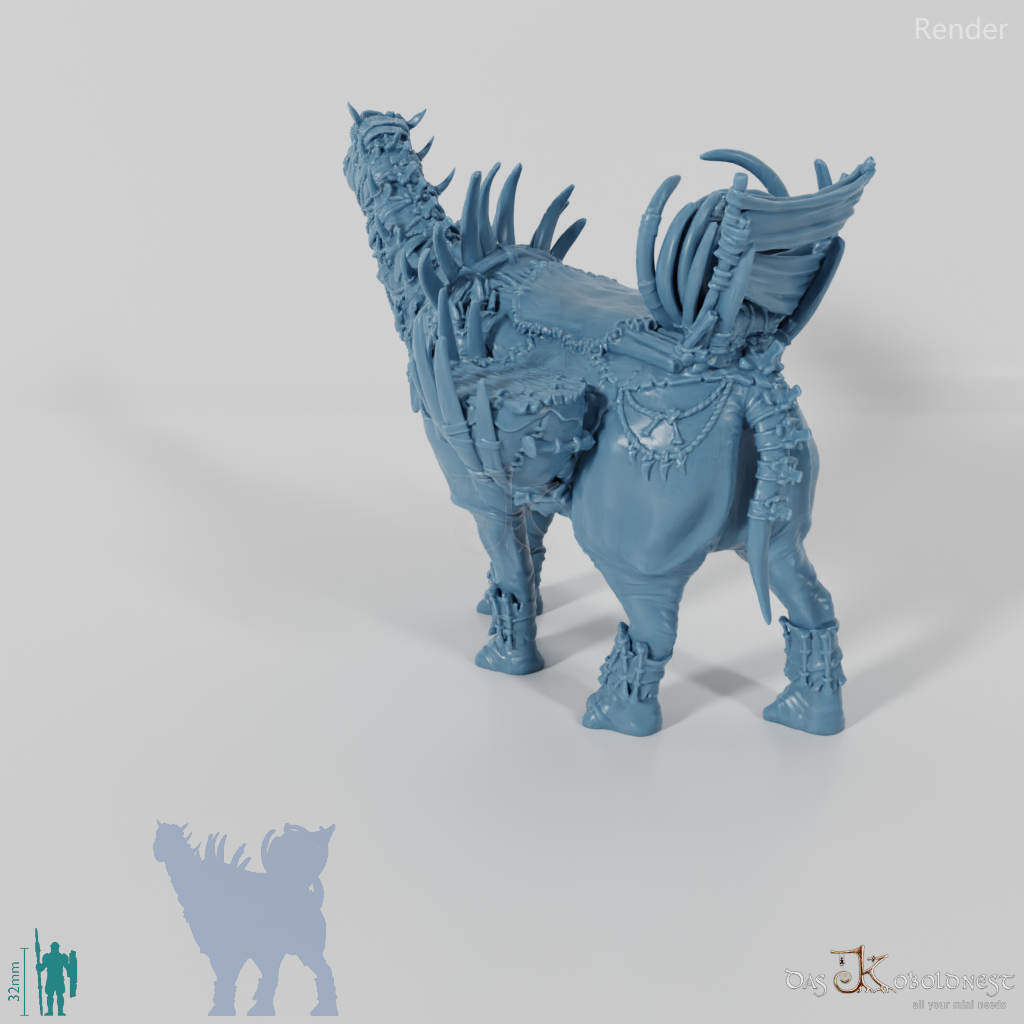 Gerüstetes Paraceratherium