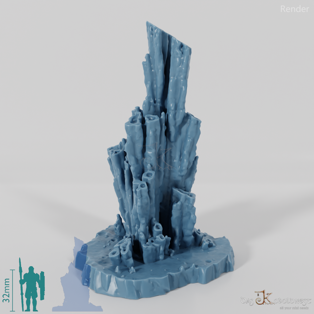 Parasitierende Stalagmiten