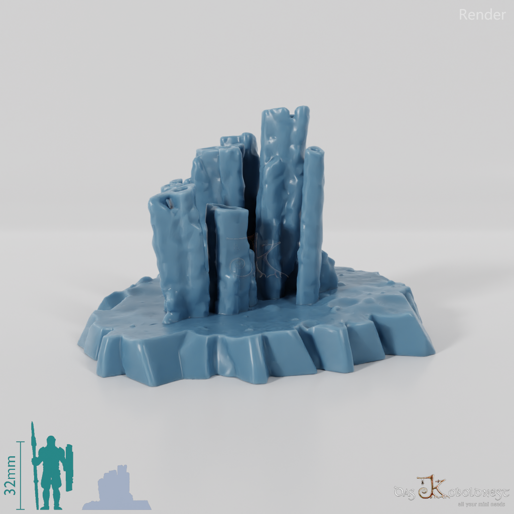 Parasitierende Stalagmiten