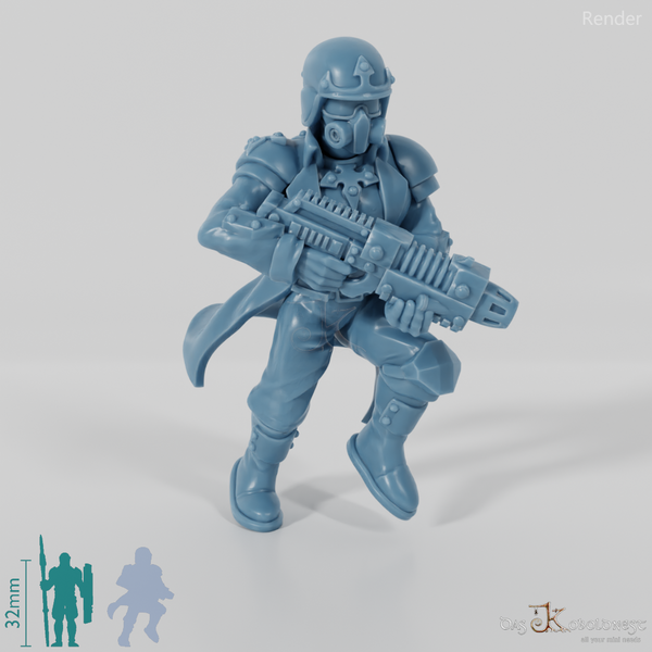 Space Soldiers - Infanterie mit Plasmagewehr 05