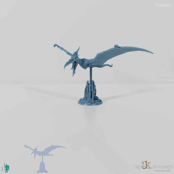 Fliegender Pterodactylus 01