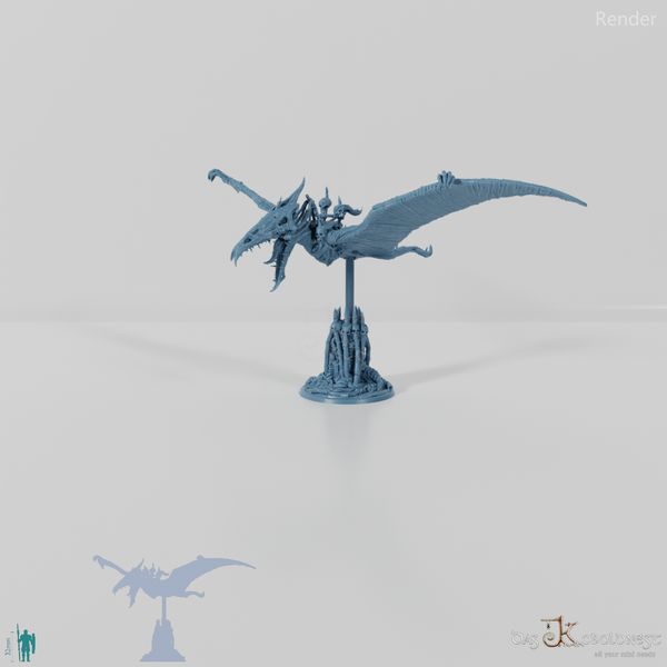 Fliegender Pterodactylus 02