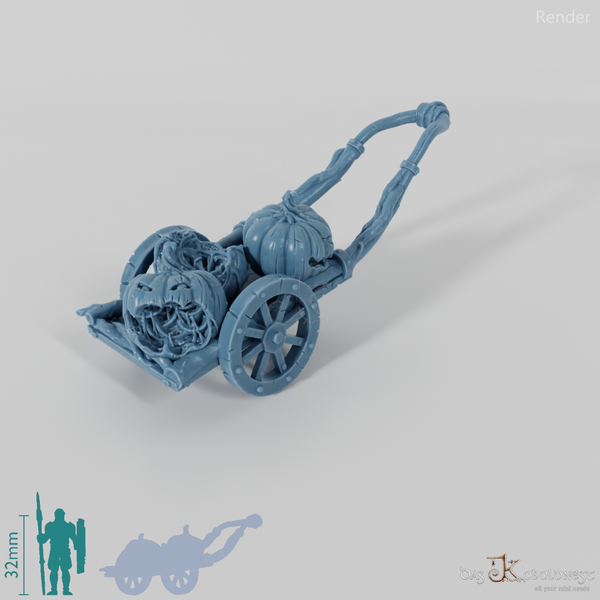 Schubkarre - Kürbiskarren