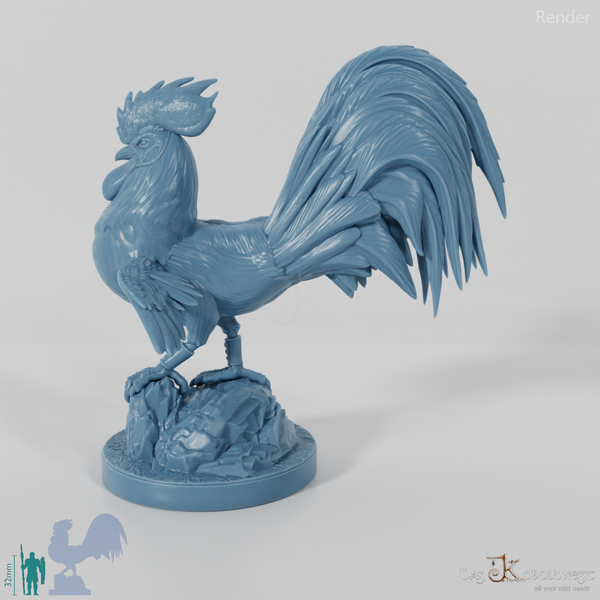 Huhn - Choto, furchtloser Riesenhahn