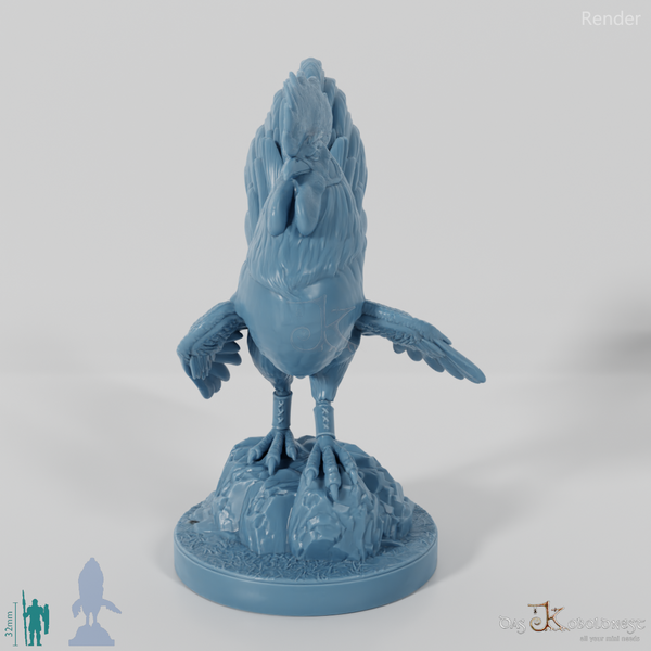 Huhn - Choto, furchtloser Riesenhahn