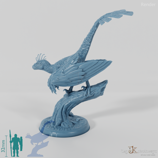 Gefiederter Raptor 03
