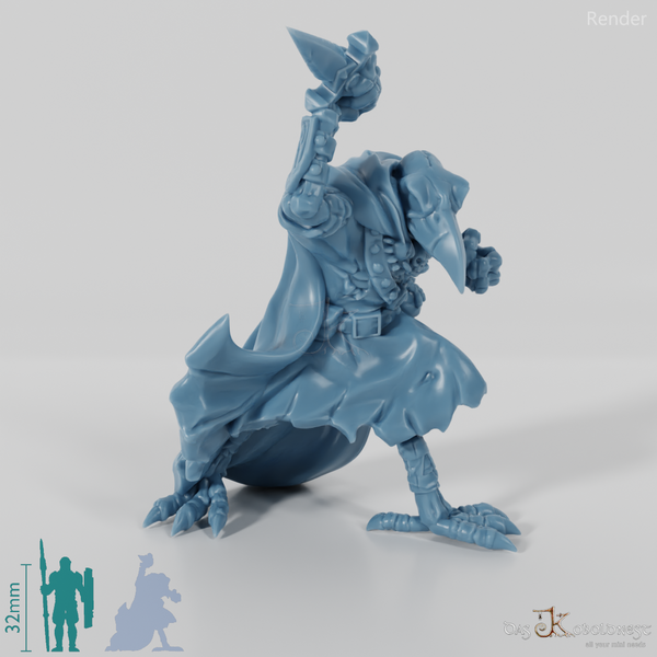 Vogelvolk-Skelett 01