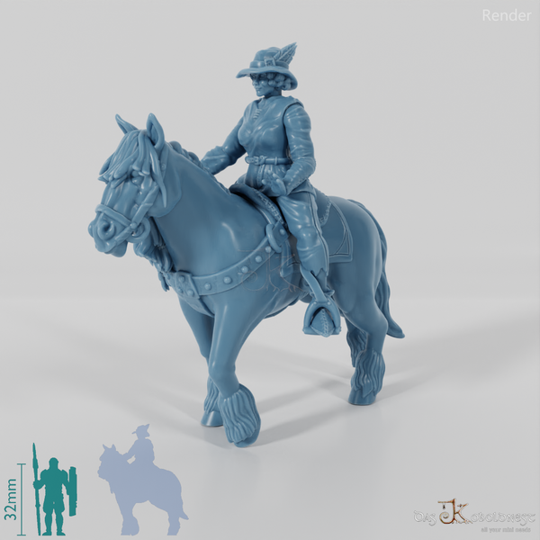 Stadtmensch - Reiterin 01