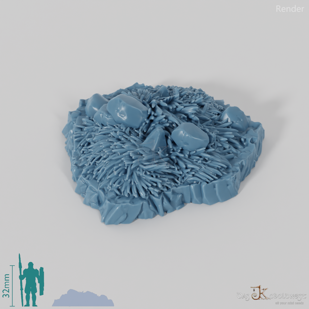 Steinige Wiesenbases