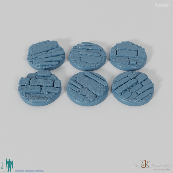 Ruinenboden-Bases (Rund)