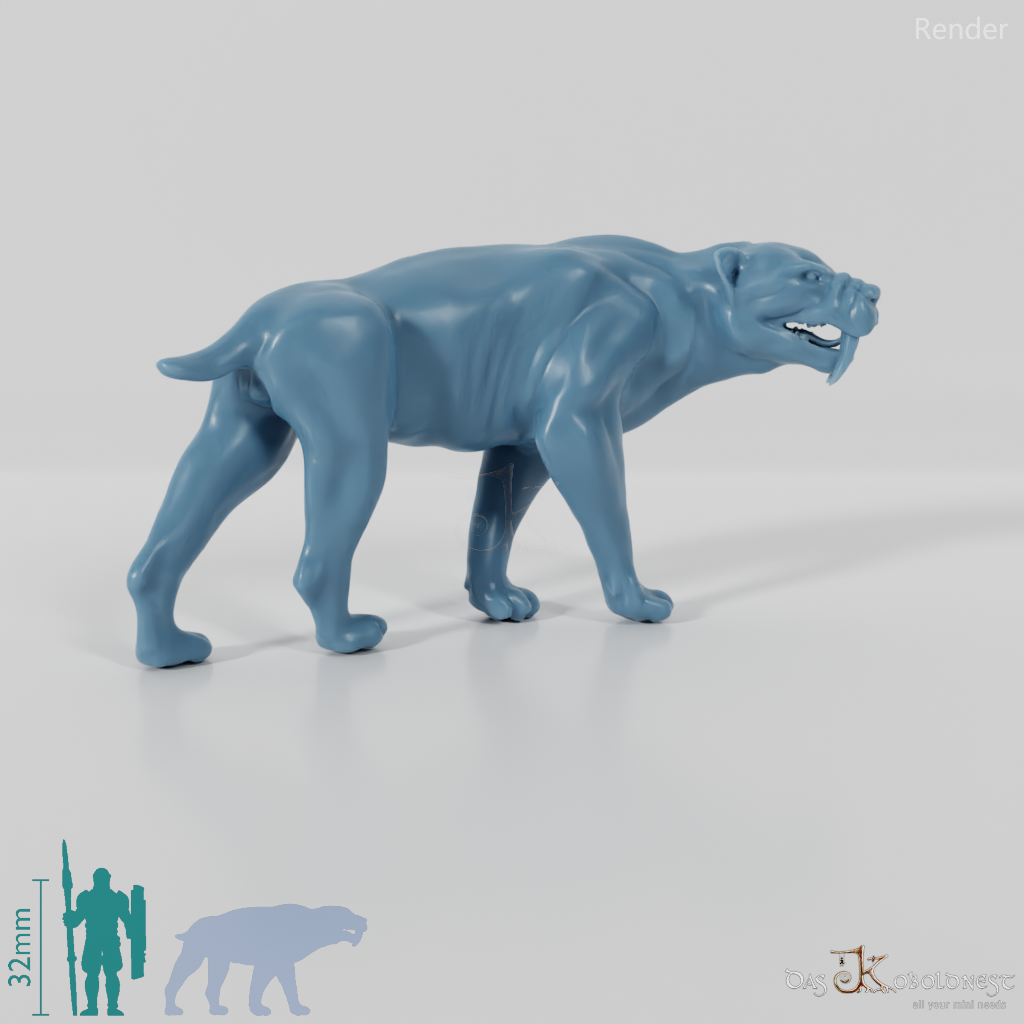 Smilodon populator 01 - JJP