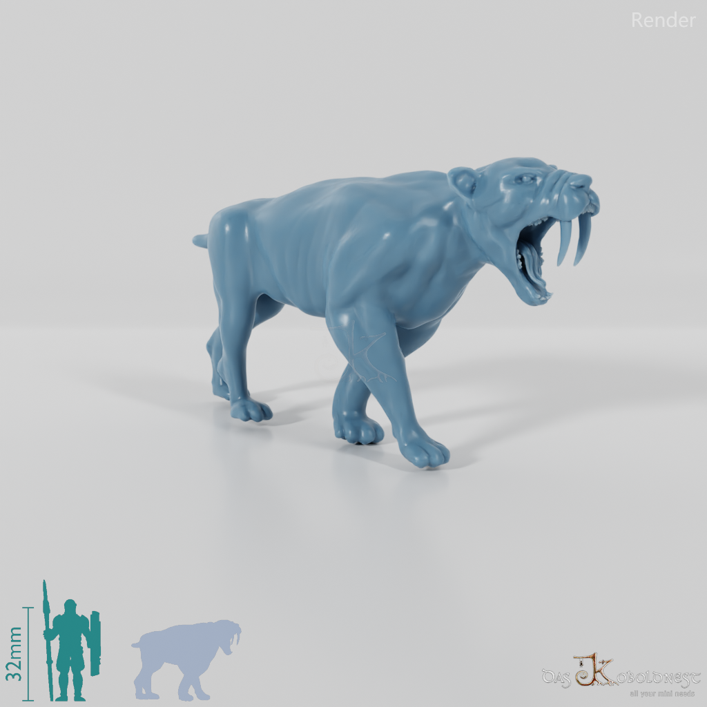 Smilodon populator 00 - JJP
