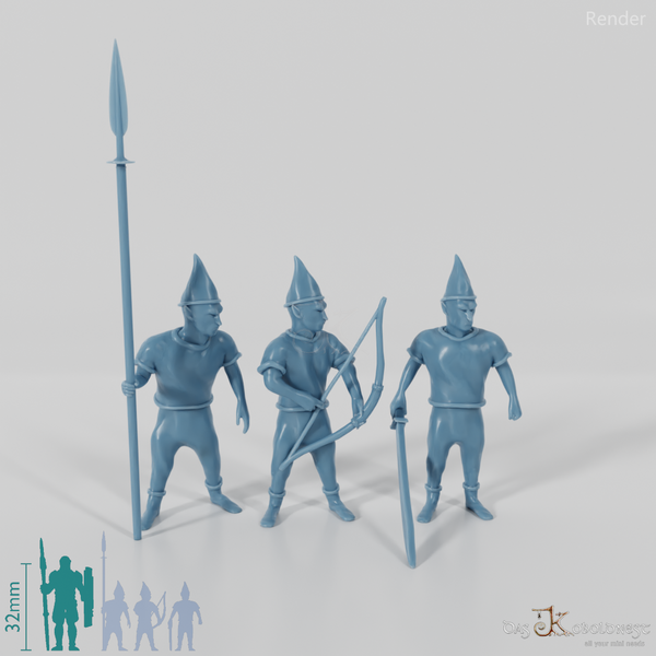 Bewaffnete Weihnachtselfen