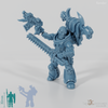 Void Blessed Soldiers - Savage Gladiator mit Kettenschwert und Pistole 05
