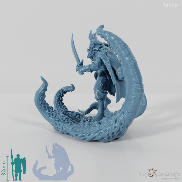 Roar, vernarbter Orkpirat