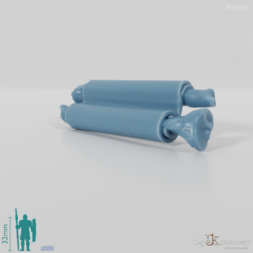 Buch - Aufgerollte Schriftrolle 03