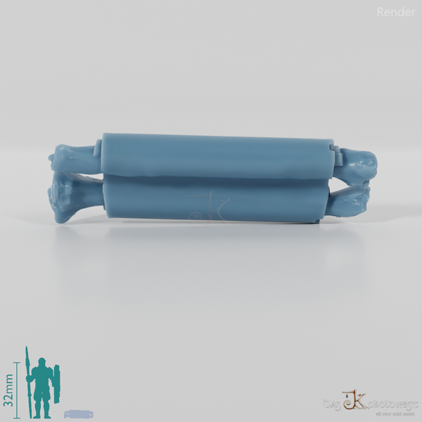 Buch - Aufgerollte Schriftrolle 03