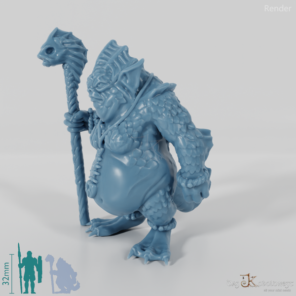 Fischvolk-Priesterin