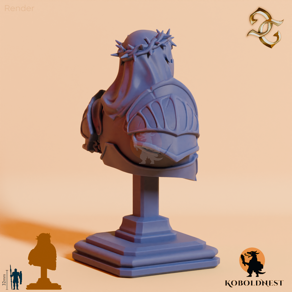 Büste - Ser Baldur, Captain der Inquisition