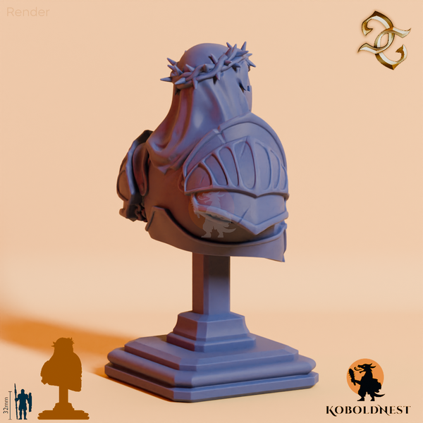 Büste - Ser Baldur, Captain der Inquisition