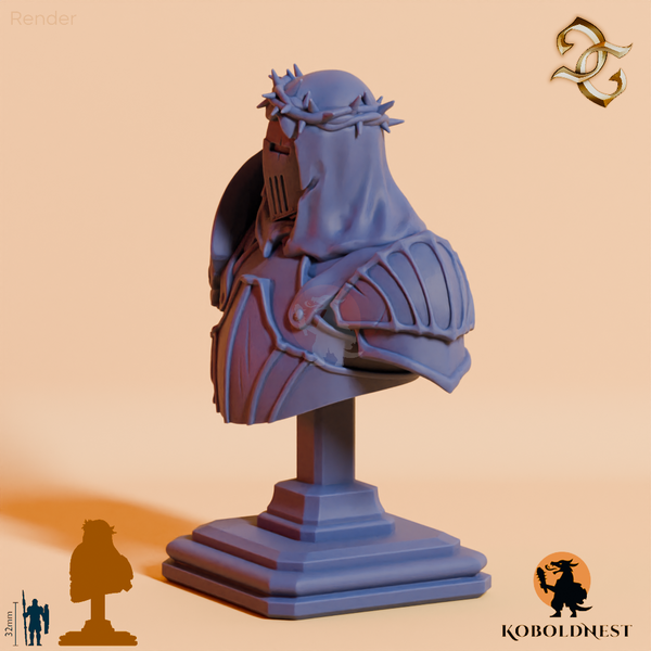 Büste - Ser Baldur, Captain der Inquisition