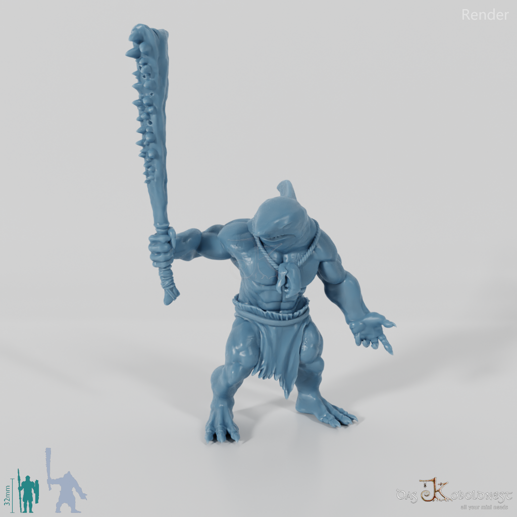 Shark Folk Barbarian 05