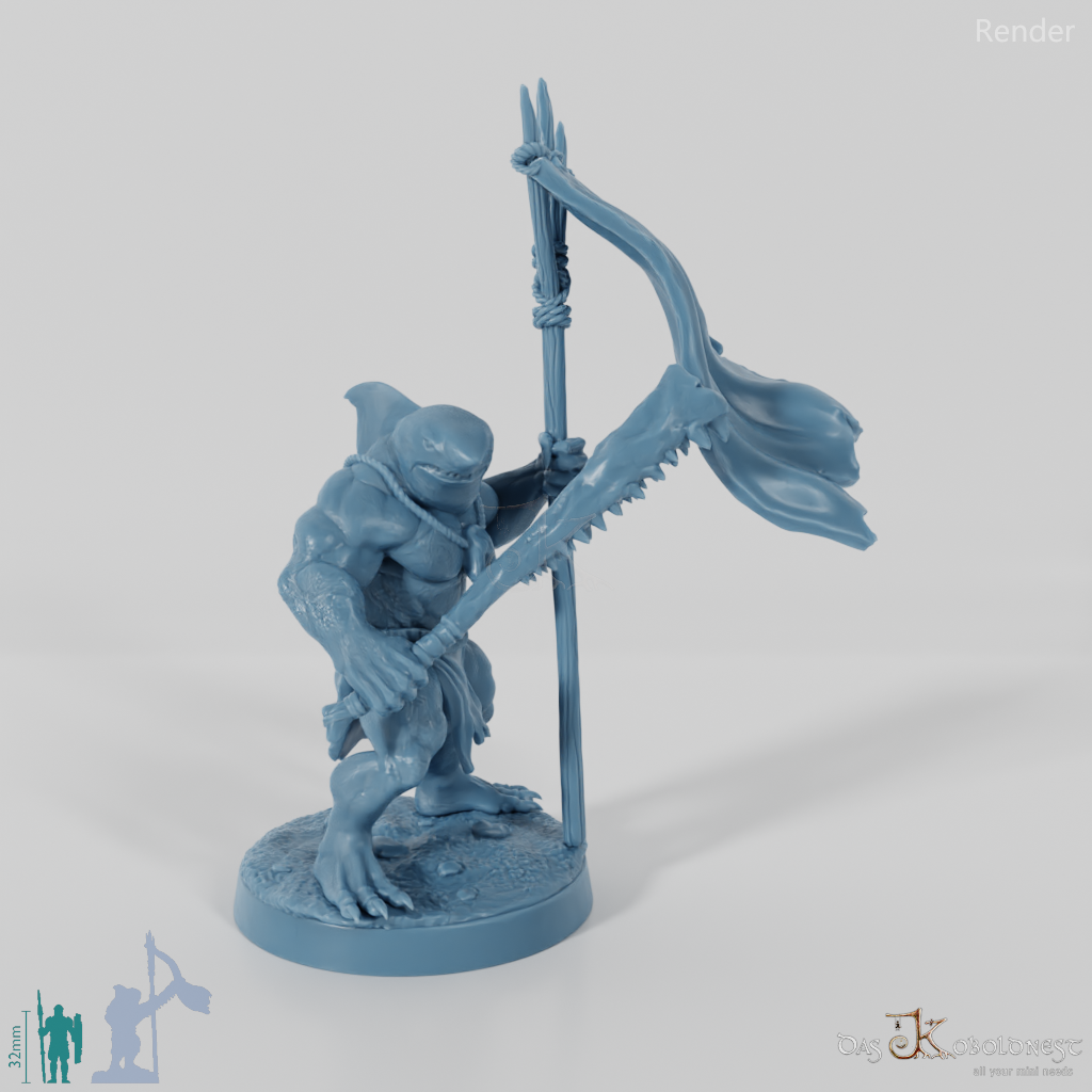 Haivolk-Barbar - Bannerträger