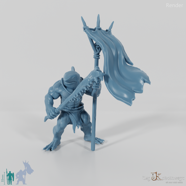 Haivolk-Barbar - Bannerträger