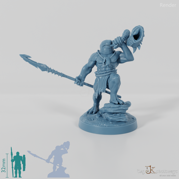 Haivolk-Harpunenkämpfer - Hornbläser