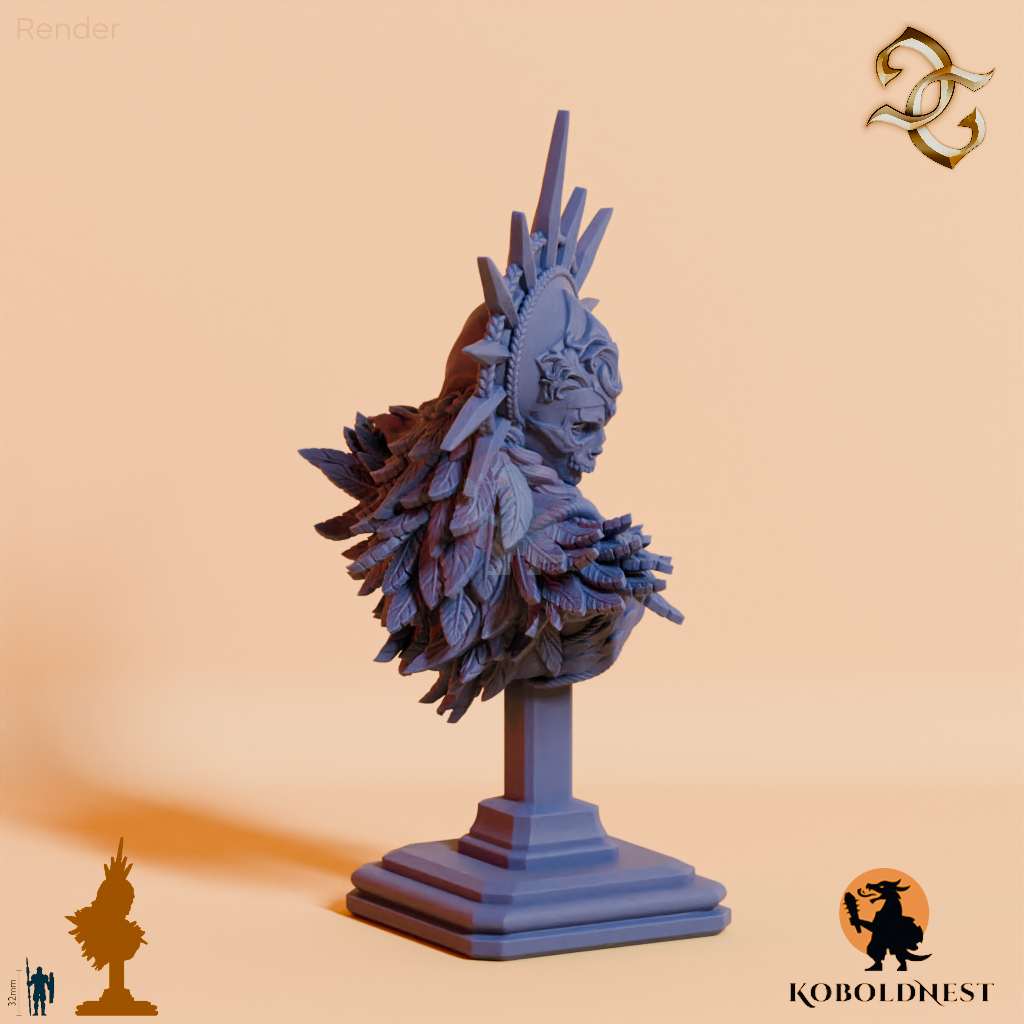 Büste - Silvana, Königin der Bestien