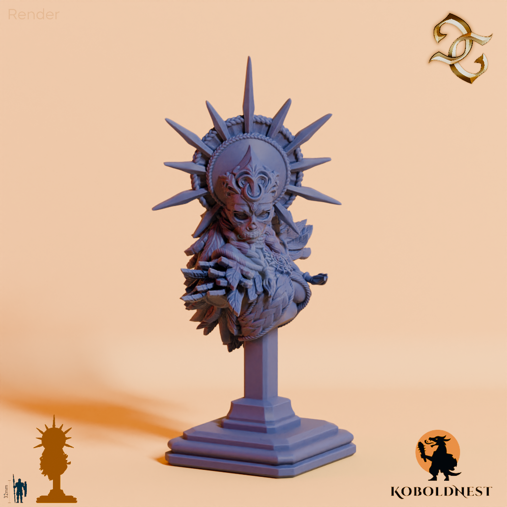 Büste - Silvana, Königin der Bestien