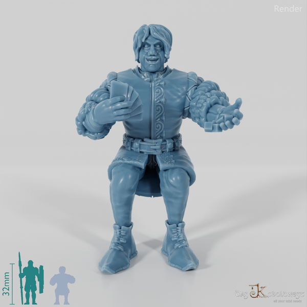 Stadtmensch - Bewohner, Sitzend 01