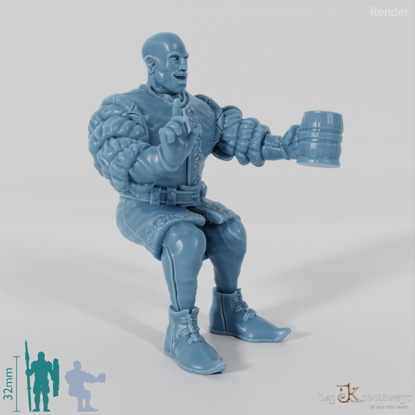City Person - Resident, Sitting 02