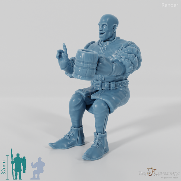 City Person - Resident, Sitting 02
