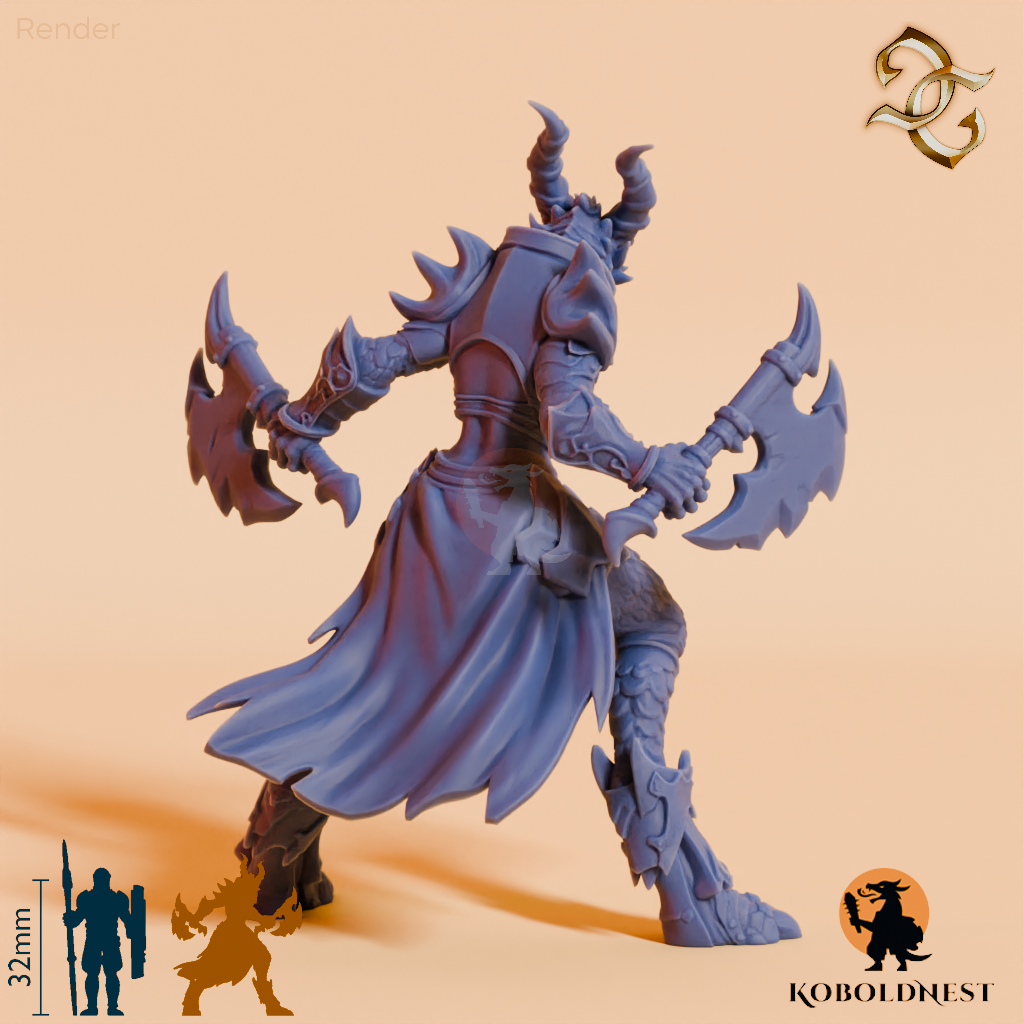 Skara Ashfang, Drachenvolk-Kriegerin