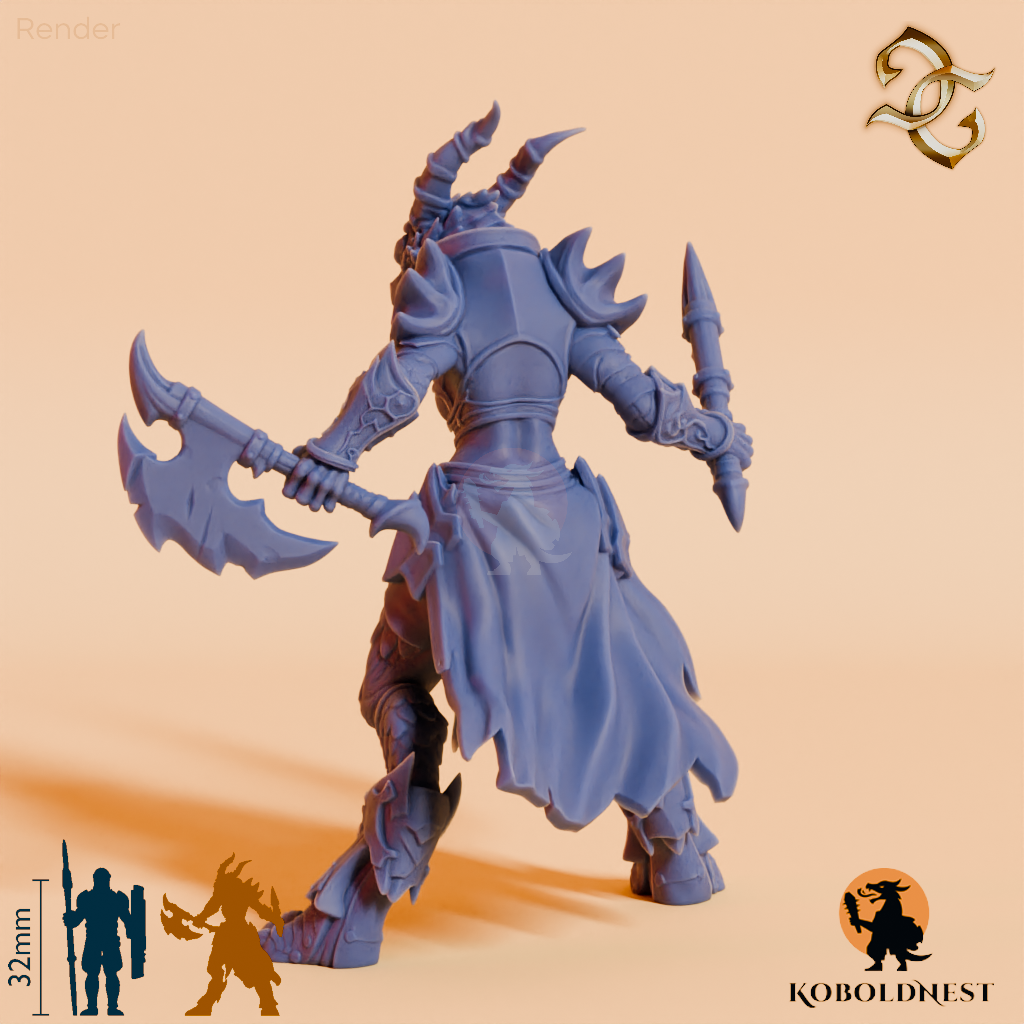 Skara Ashfang, Drachenvolk-Kriegerin