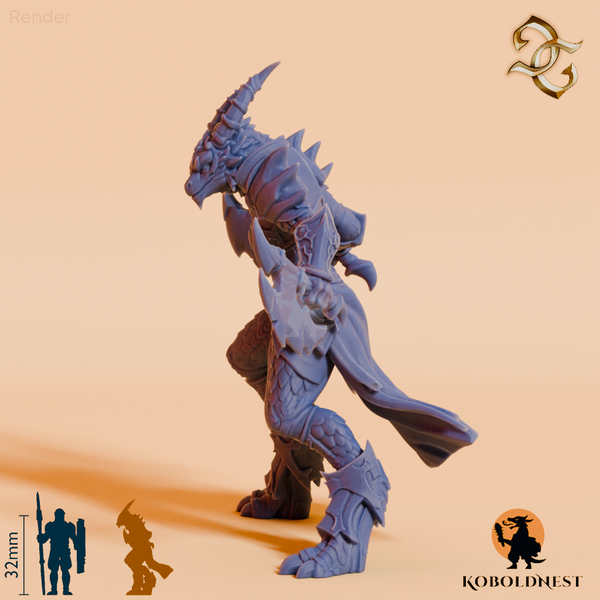 Skara Ashfang, Drachenvolk-Kriegerin
