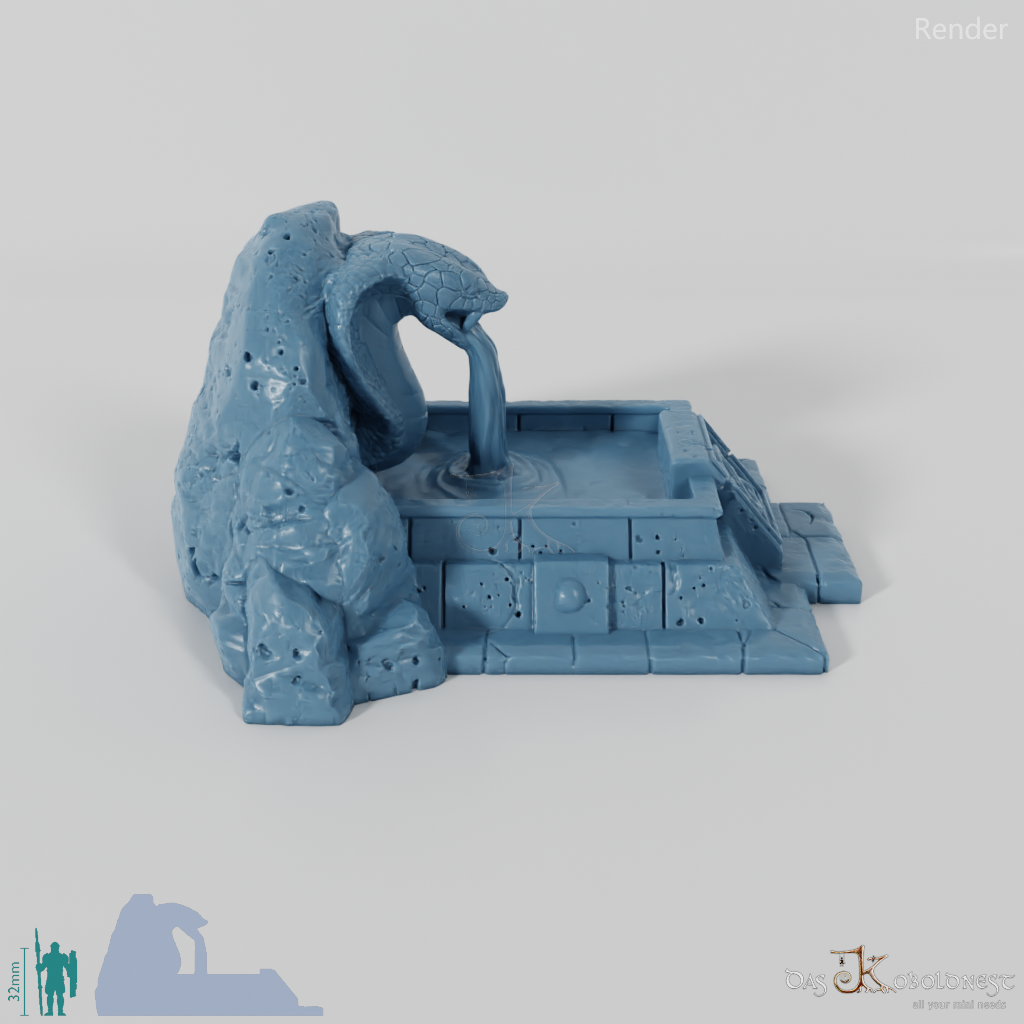 Zierbrunnen - Schlangenbrunnen