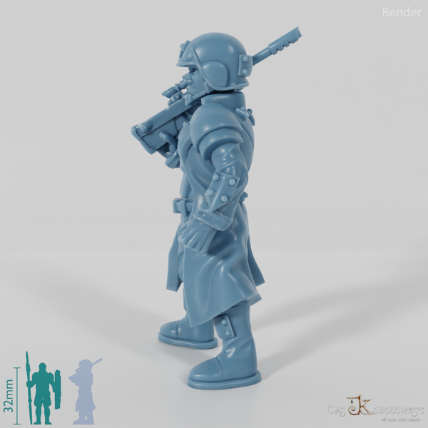 Space Soldiers - Infanterie mit Scharfschützengewehr 02