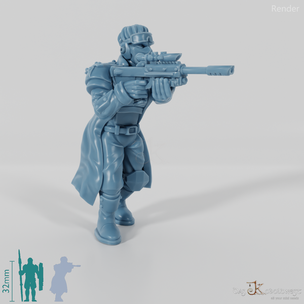 Space Soldiers - Infanterie mit Scharfschützengewehr 05