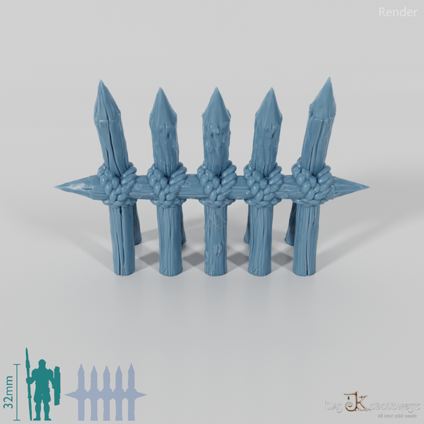 Holzpfostenbarrikade 03